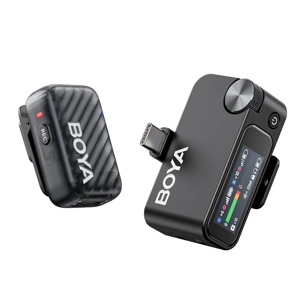 BOYAMIC 2 AI-Powered Mini Wireless Microphone Rx + 1 Tx