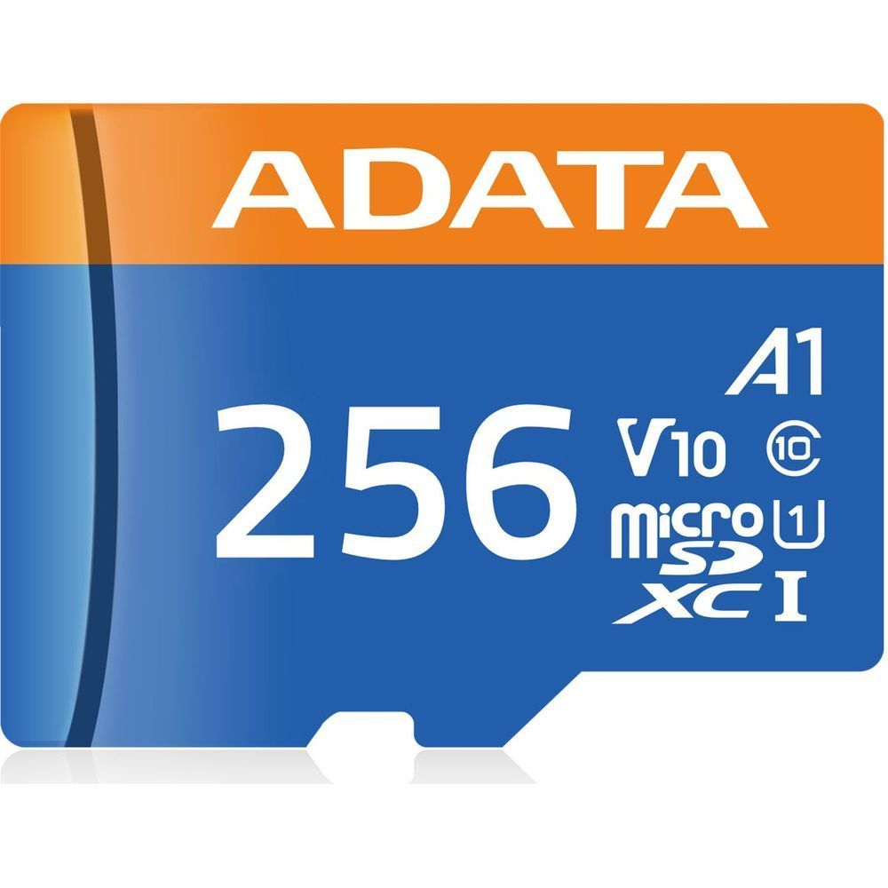 AUSDX256GUICL10A1-B - ADATA Premier microSDXC UHS-I A1 V10 Card 256GB Bulk