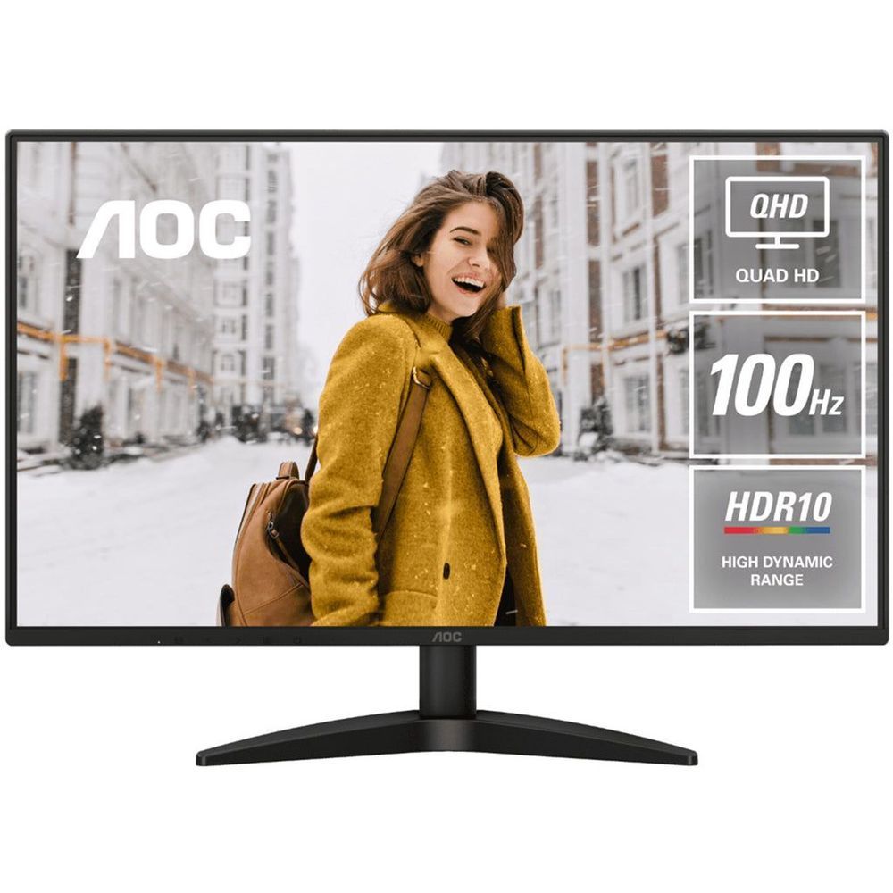 Q27B36 /79 - AOC Q27B36 27" IPS 2560x1440 HDMI DP 100Hz Frameless Monitor