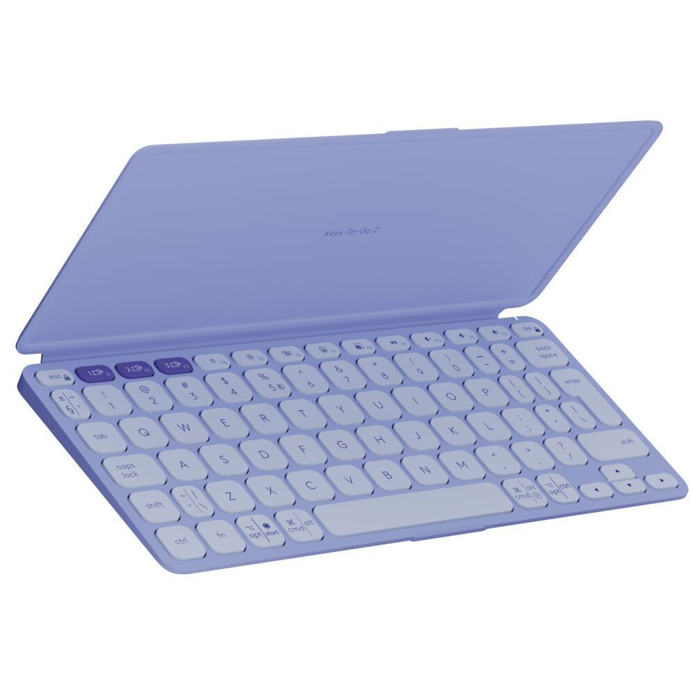 920-012963 - Logitech Keys-To-Go 2 Portable Wireless Keyboard Universal - LILAC