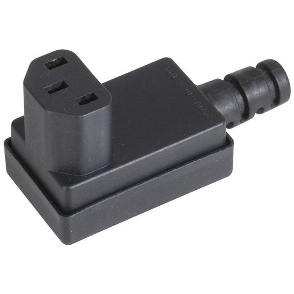 PP4012 - Right Angled IEC320 C13 Line Socket