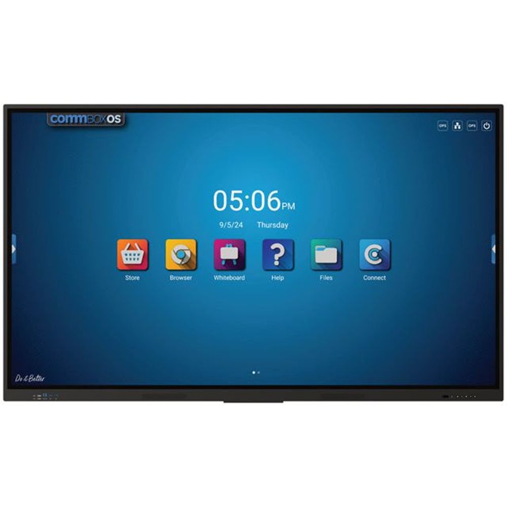 CommBox Interactive Atom 86" 4K Touchscreen