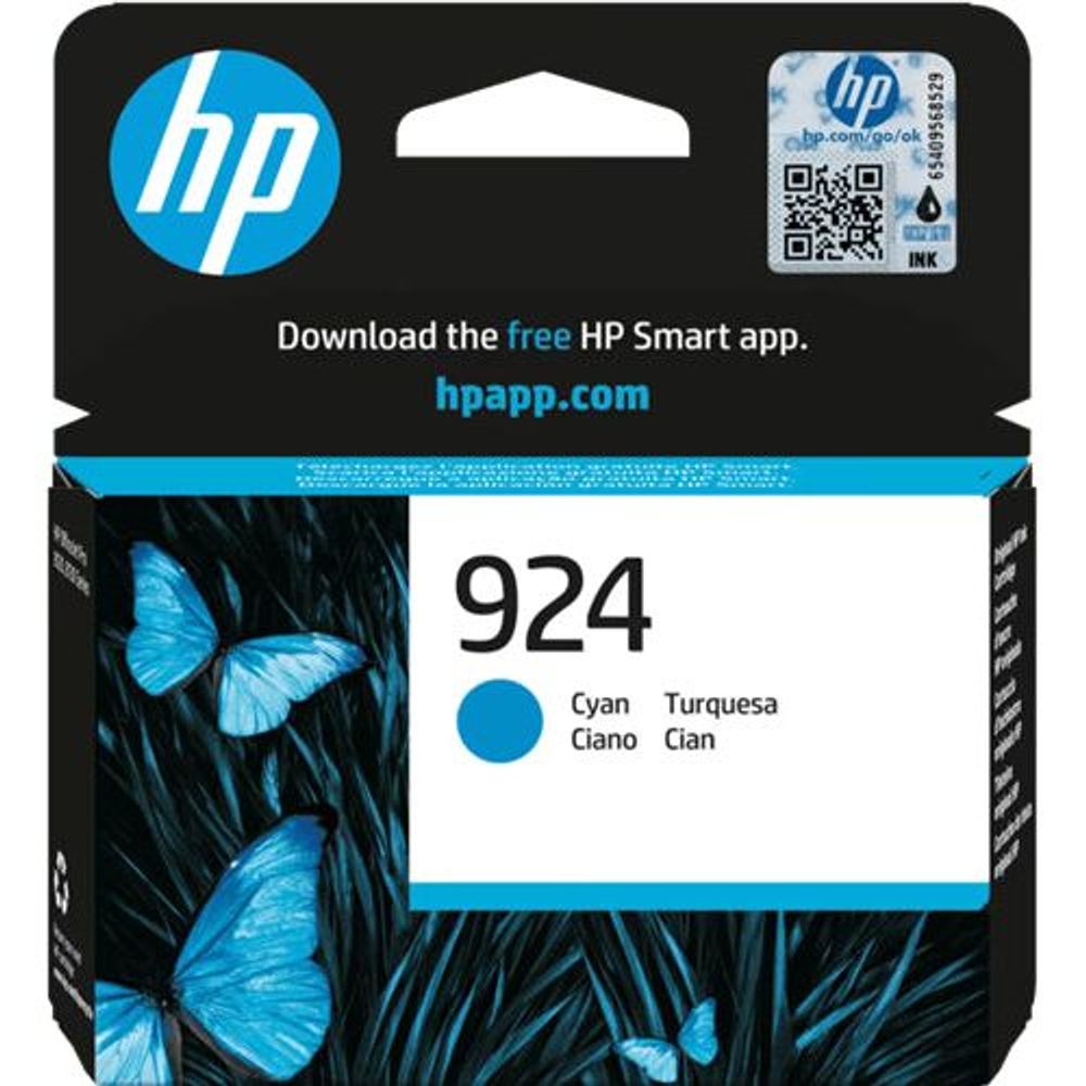 HP 924 Cyan Original Ink Cartridge