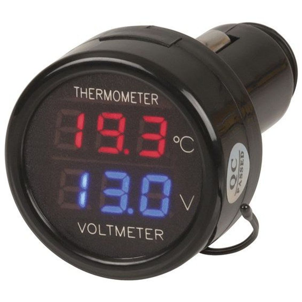 QP2102 - Digital Tyre Pressure Gauge with Deflator