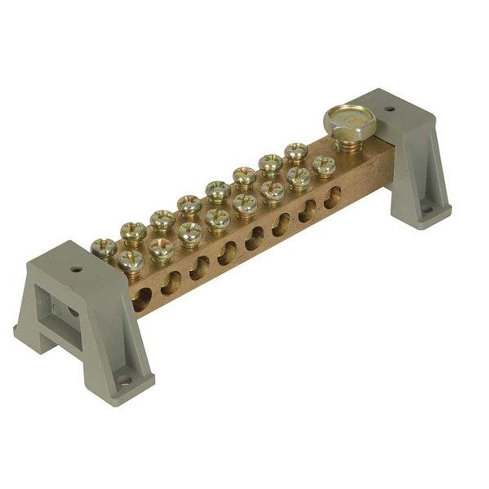 SZ2004 - 16-Way 100A Brass Busbar