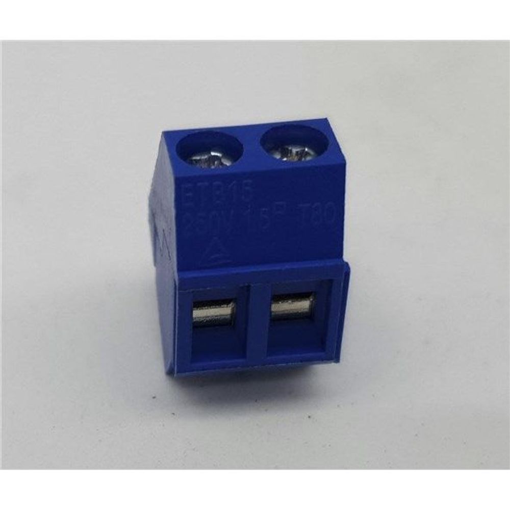 300072 - 2Way 5Mm 10A 300Vac 35Deg Terminal Block