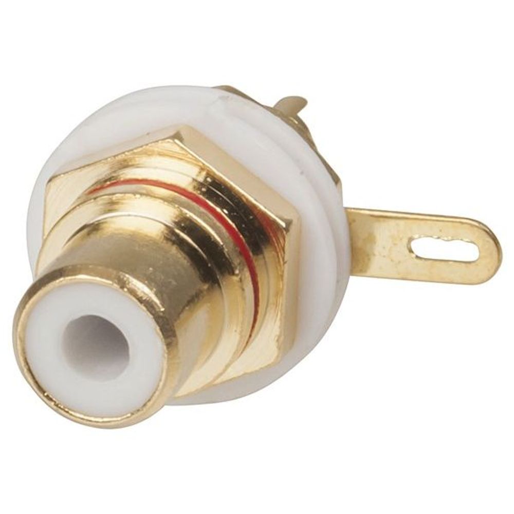 PS0276 - Red High Quality RCA Gold Insulated Socket