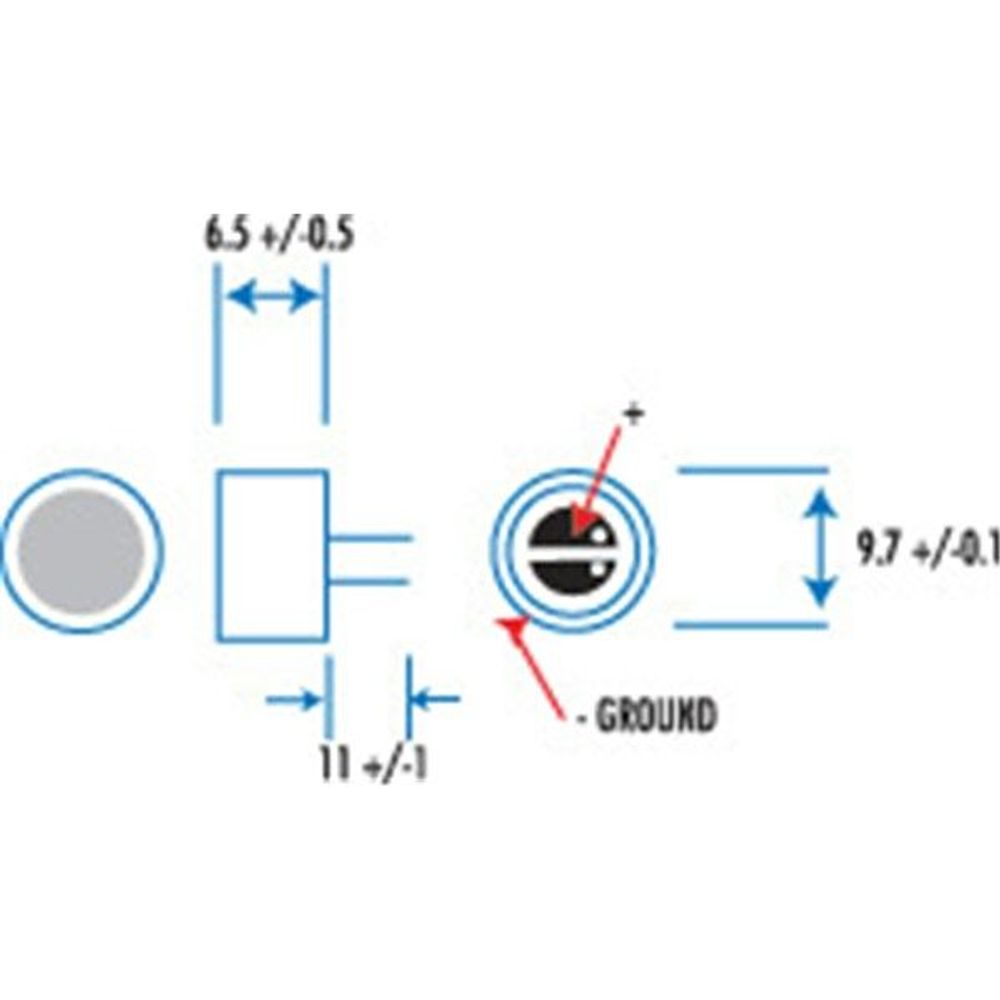 AM4011 - Standard Microphone Insert with Pins