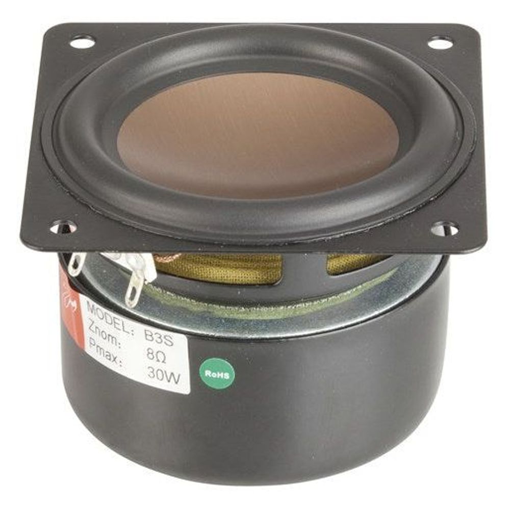 AS3034 - Shielded 3 Inch 15W 8-Ohm Full Range Speaker