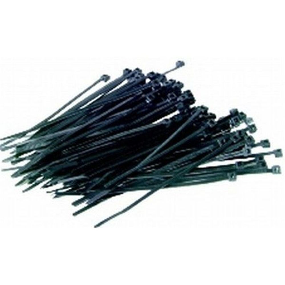 HP1212 - 150mm Black Cable Ties - Pack of 500