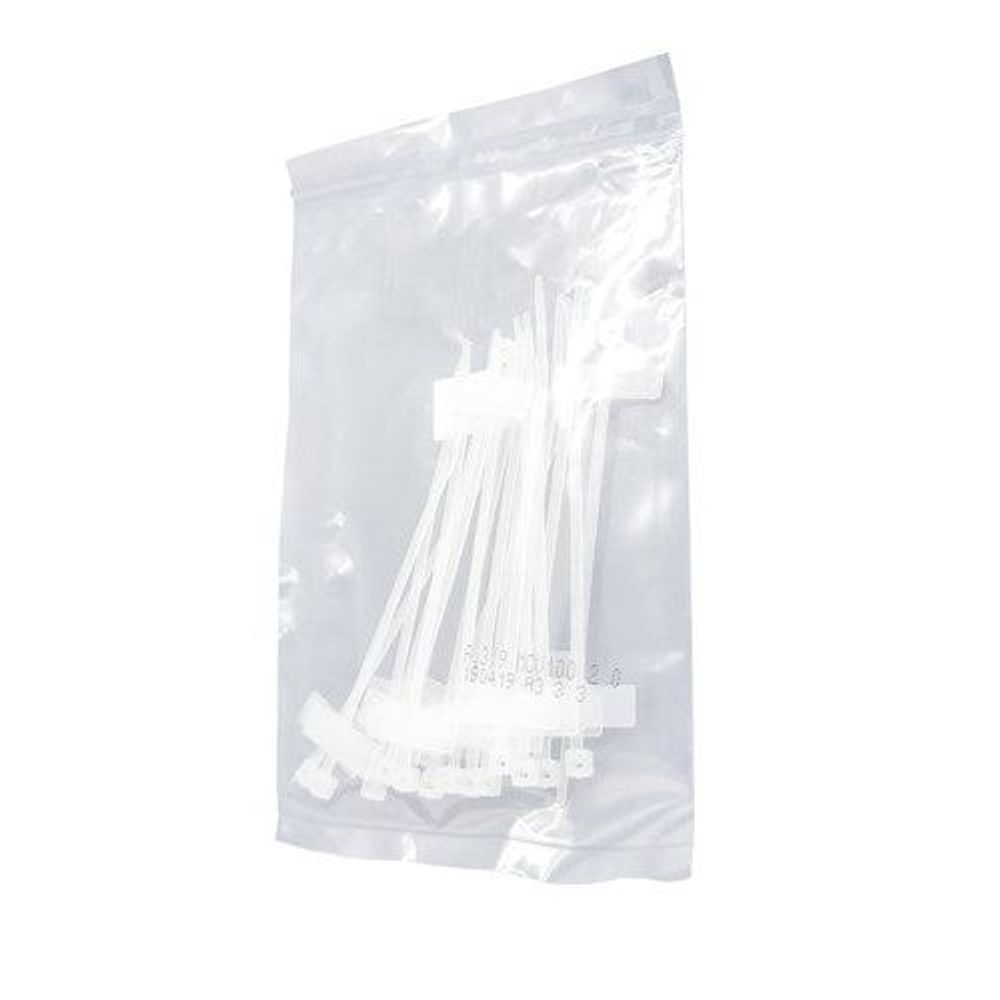 HP1244 - 100mm Label Cable Ties Pk 20