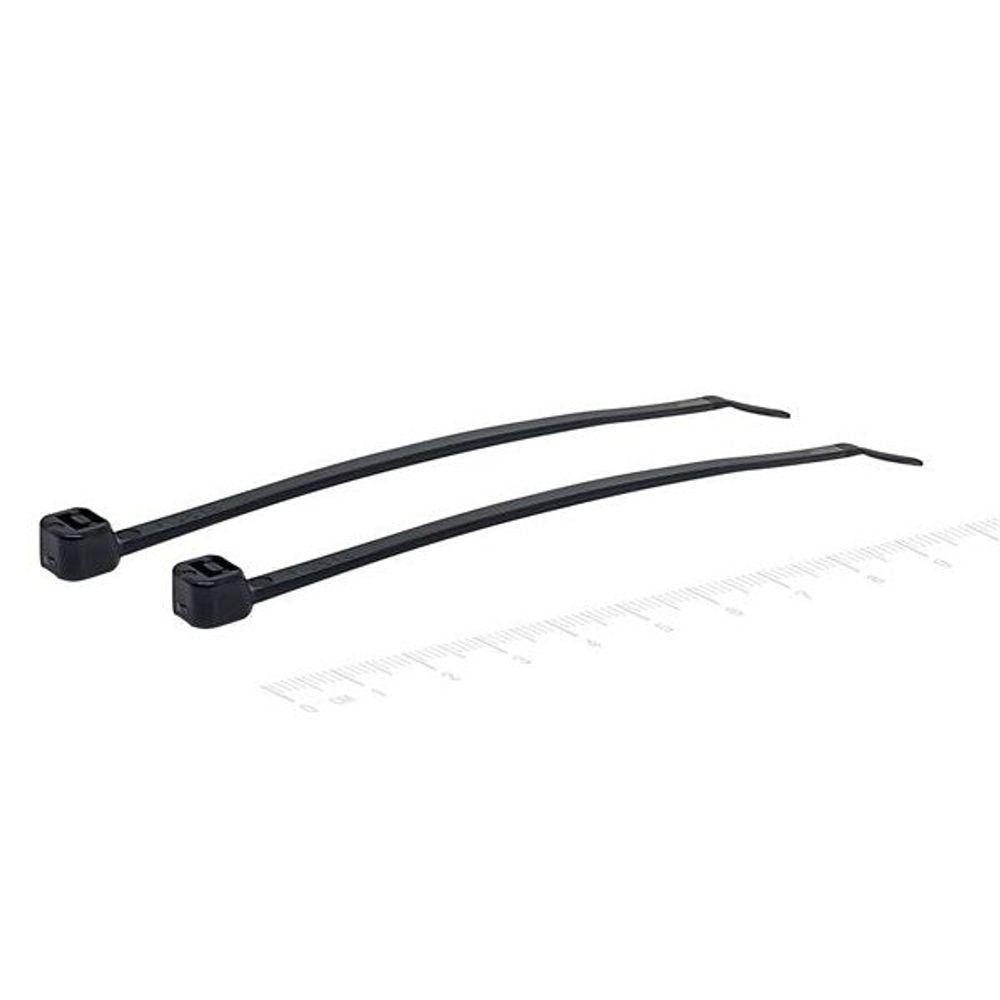 HP1200 - 100mm Black Cable Ties - Pack of 20