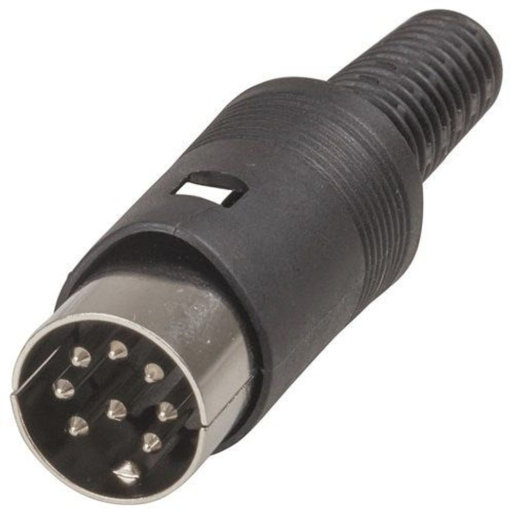 PP0312 - 8 Pin DIN Line Plug