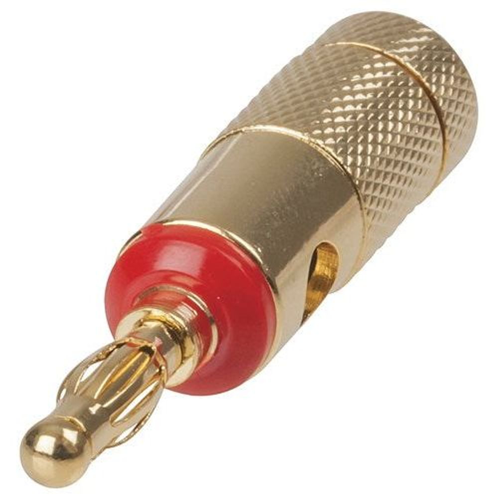 PP0426 - Red Gold Banana Plug