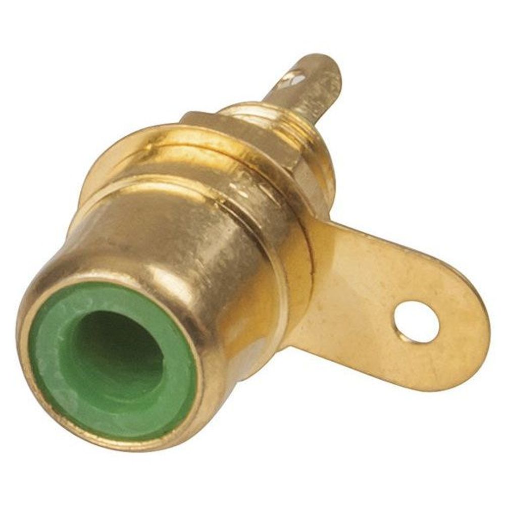 PS0271 - RCA Chassis Socket Green