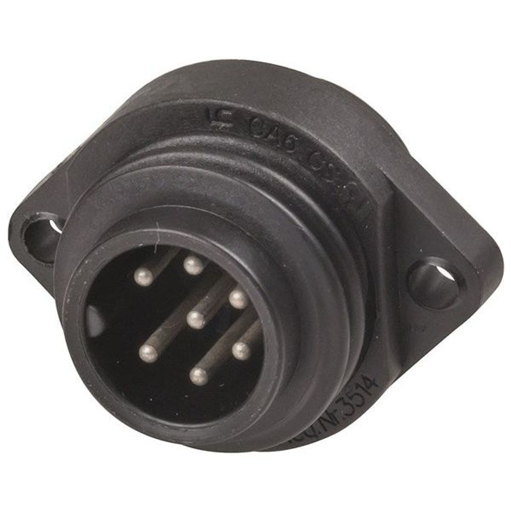 PP1002 - 6 Pole and Pre-earth CA Series Panel Plug