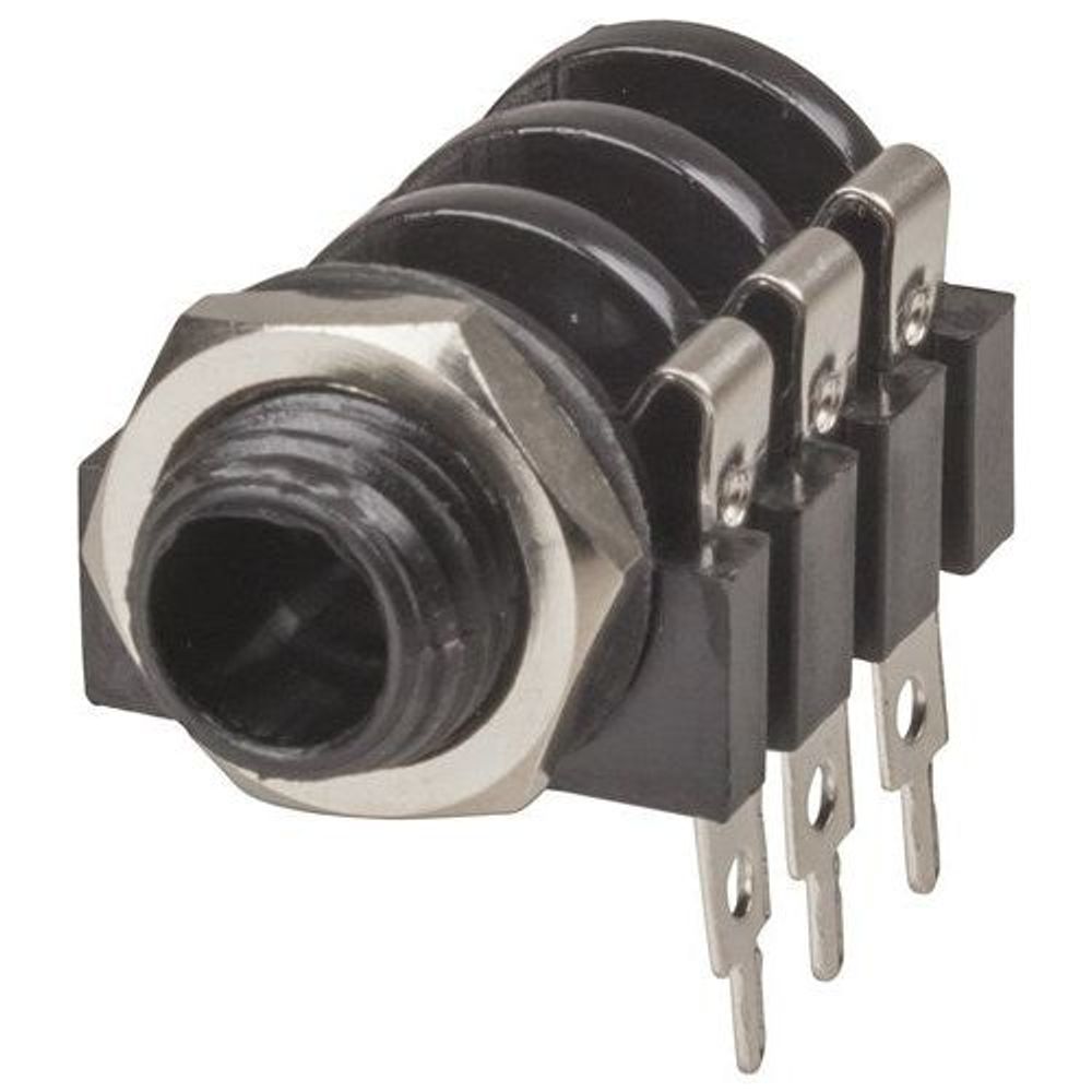 PS0192 - 6.5mm Stereo Insulated Unswitched Socket