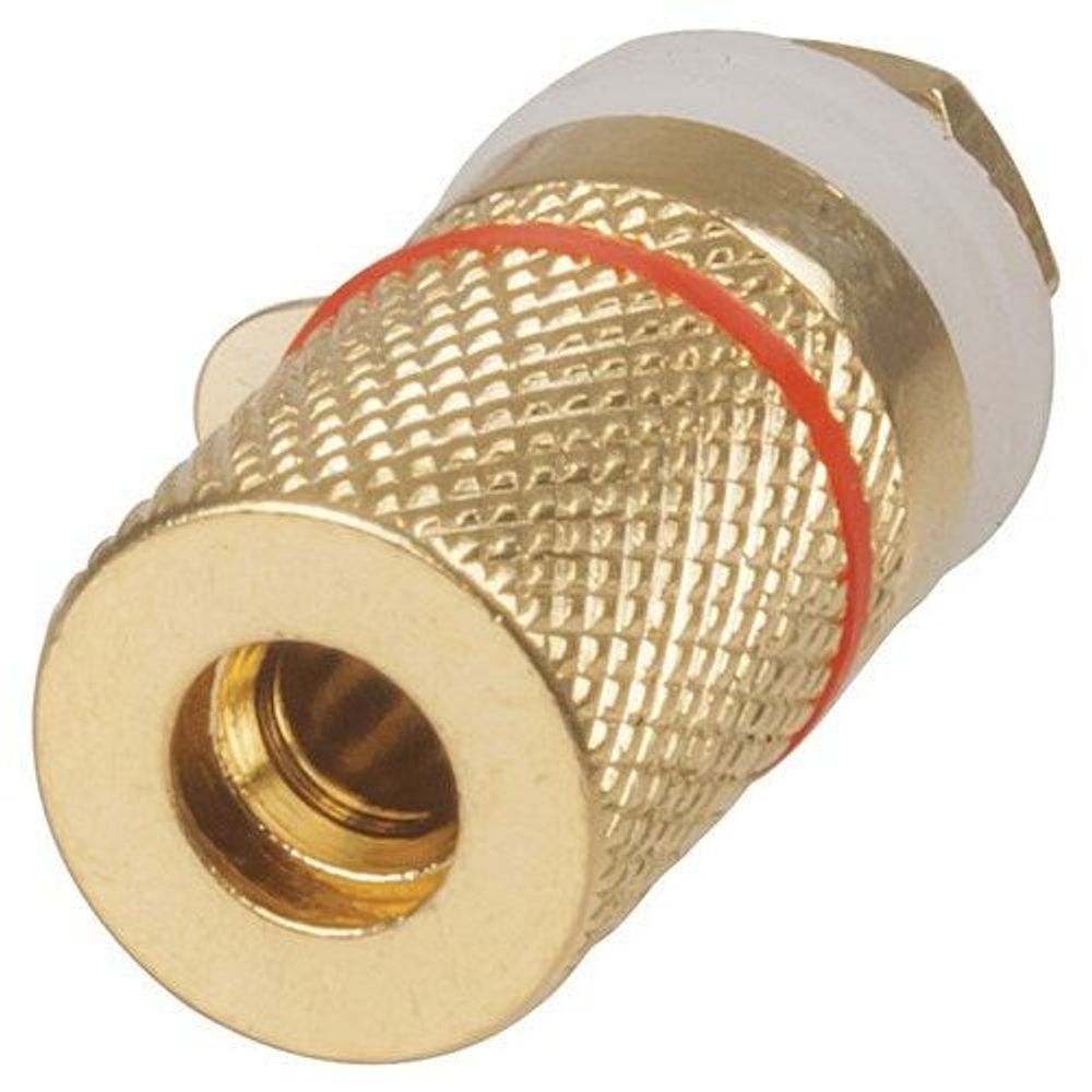 PT0430 - Red Gold Banana Socket Binding Post