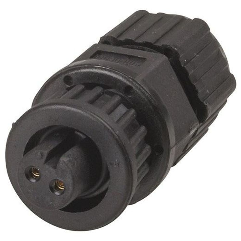 PS0541 - IP67 Harsh Environment Circular Sockets- 2 Pin Line Socket