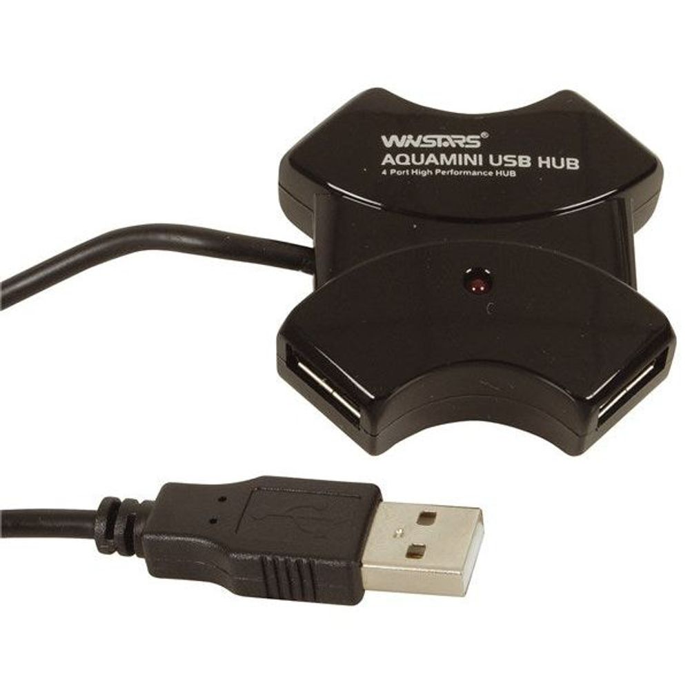 XC4302 - Star Shaped 4 Port USB 2.0 Type-A Hub