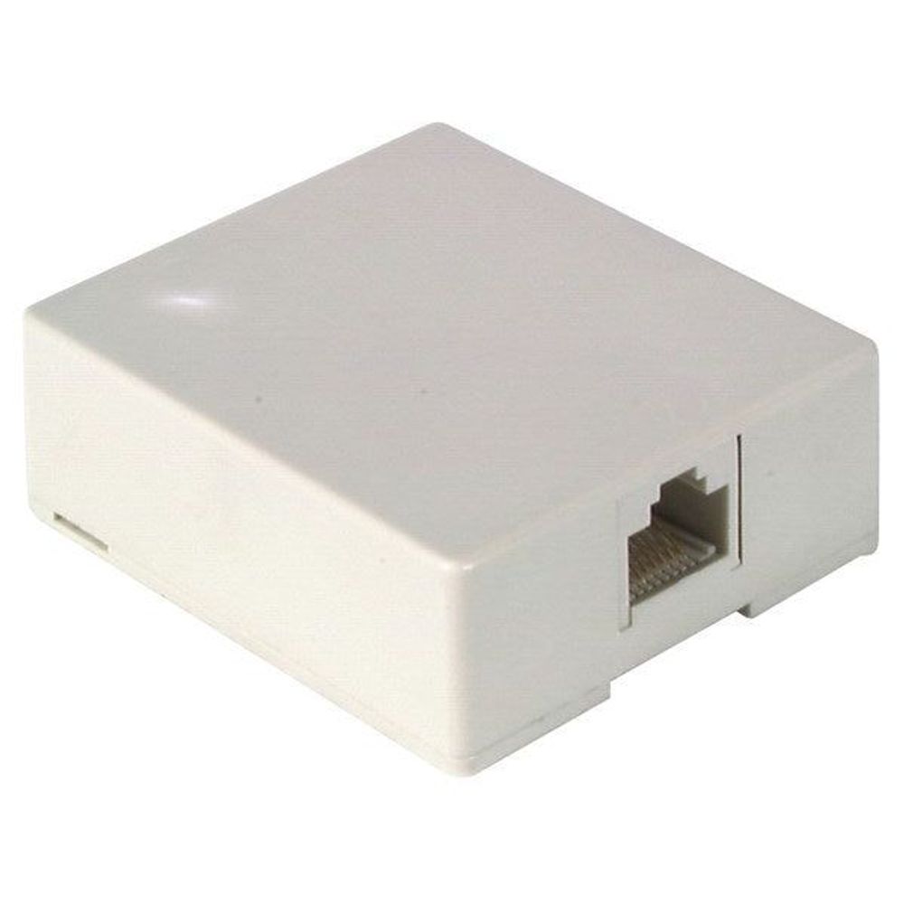 YT6064 - RJ45 Side Entry Surface Mount 8P8C