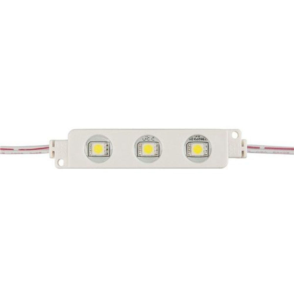ZD0594 - IP65 LED Light Module String, 10x 3x5050-LEDs, Cool White
