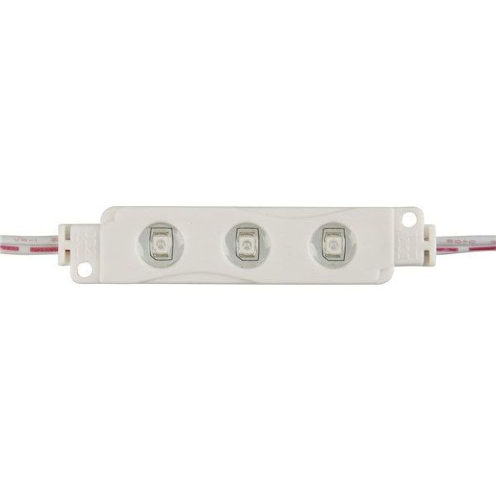 ZD0593 - IP65 LED Light Module String, 10x 3x3528-LEDs, Blue