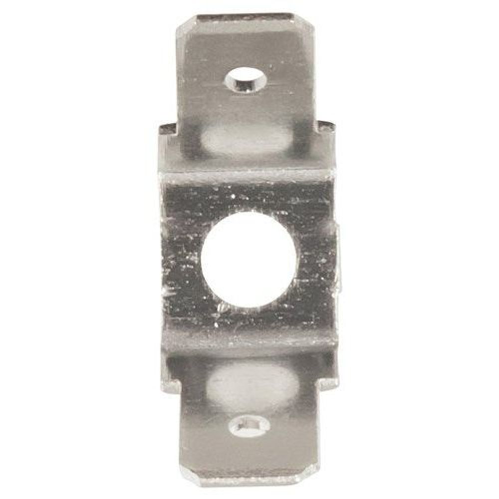 PT4916 - Spade Connectors 6.3mm Double Chassis Mount Pack of 8