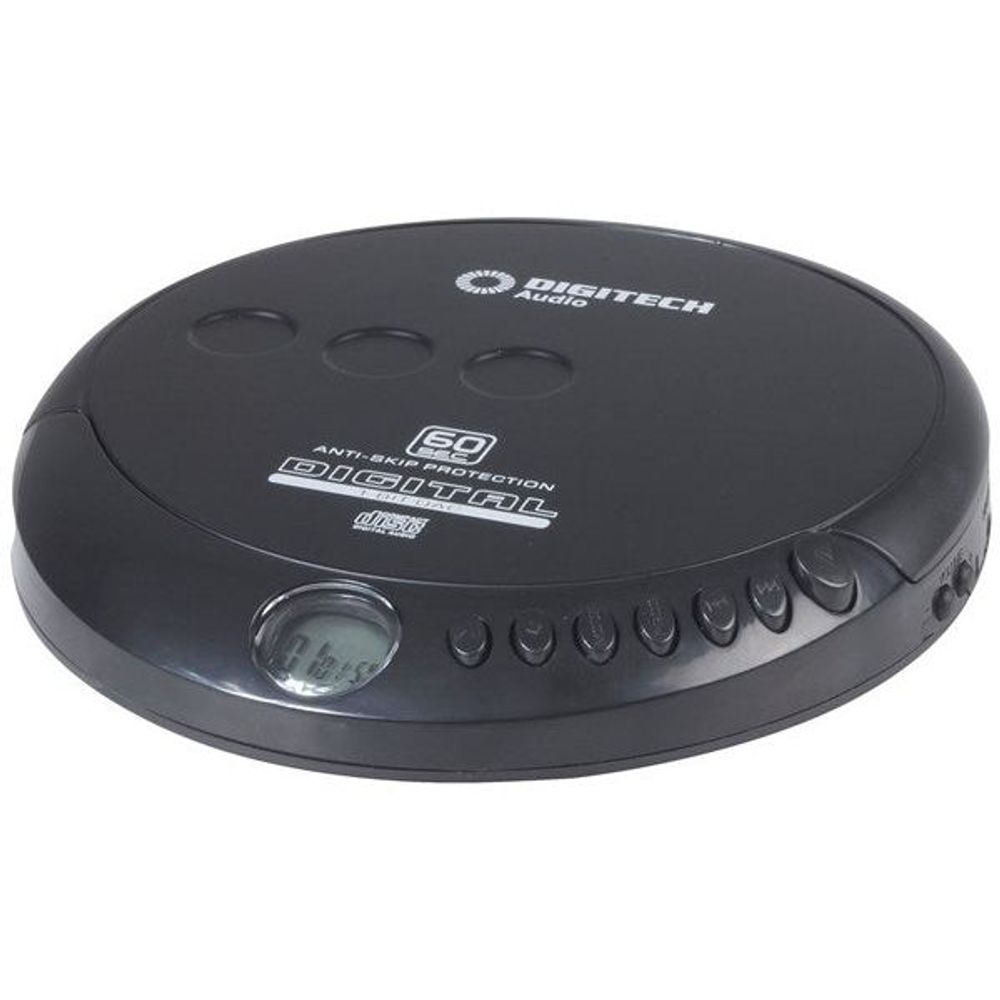 GE4085 - Portable CD Player with 60 sec Anti-Shock