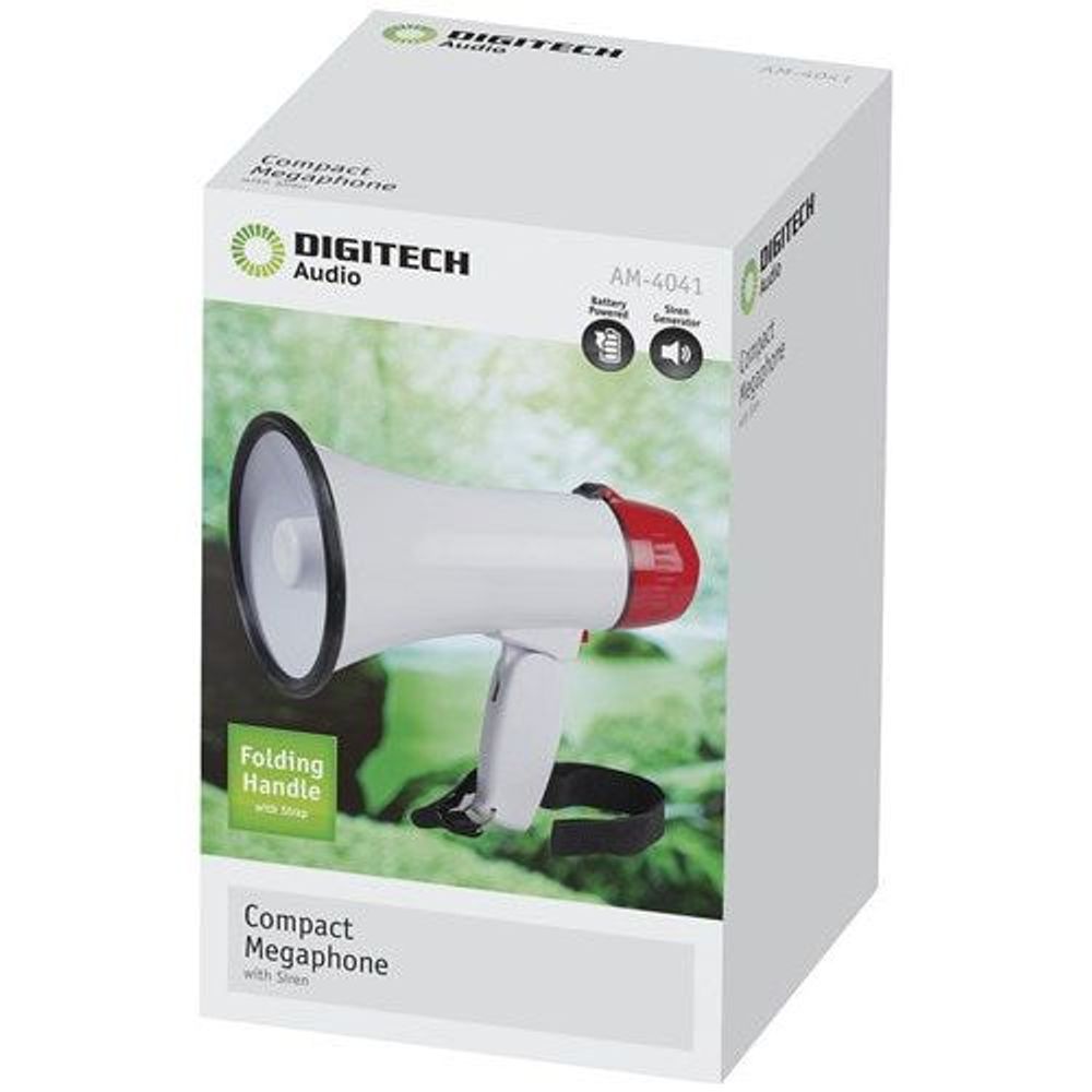 AM4041 - Digitech Compact Megaphone with Siren