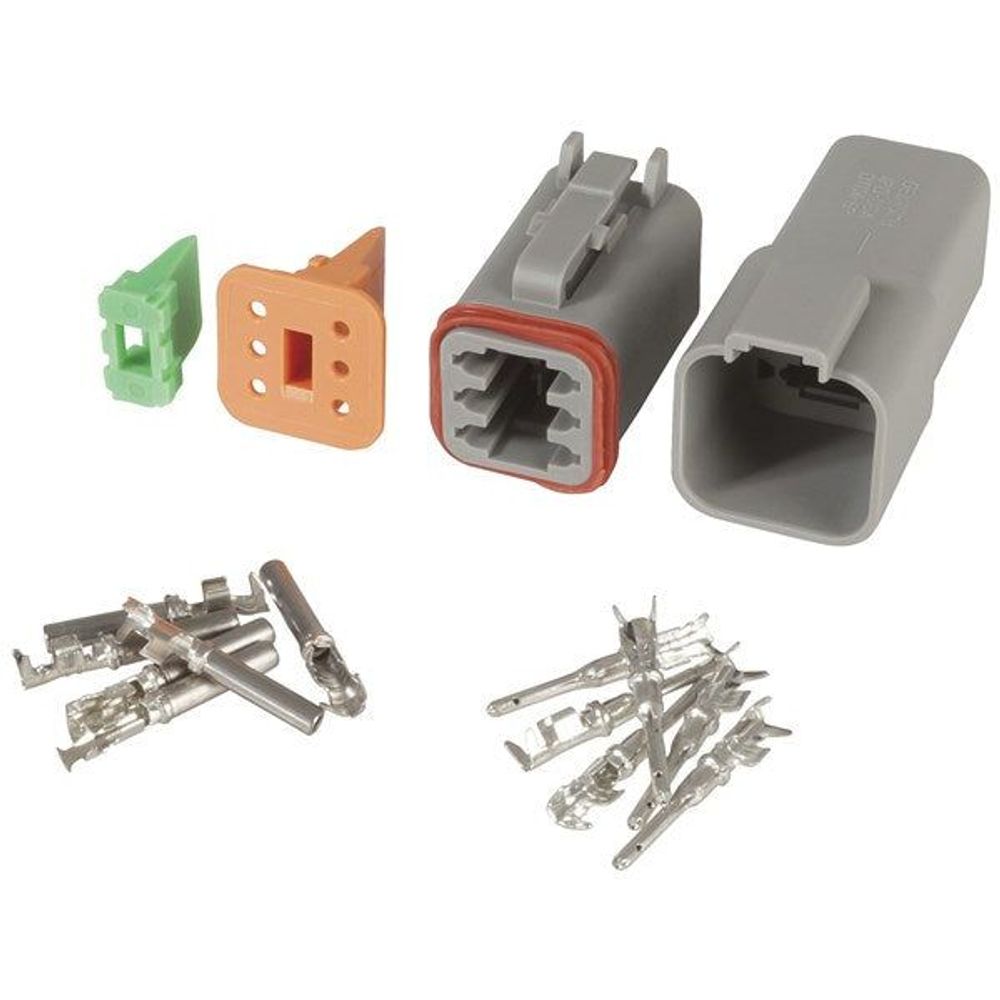 PP2148 - 6-Way Weatherproof Deutsch Connector Set