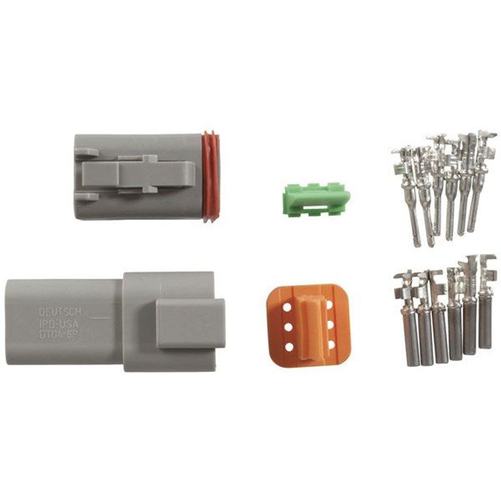 PP2148 - 6-Way Weatherproof Deutsch Connector Set