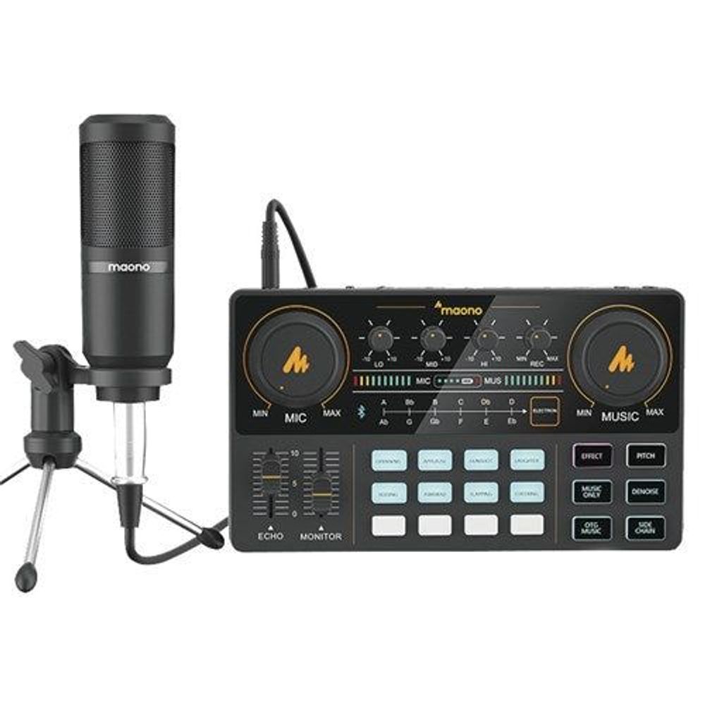 AM4224 - Maonocaster All in One Podcast Production Studio with Microphone