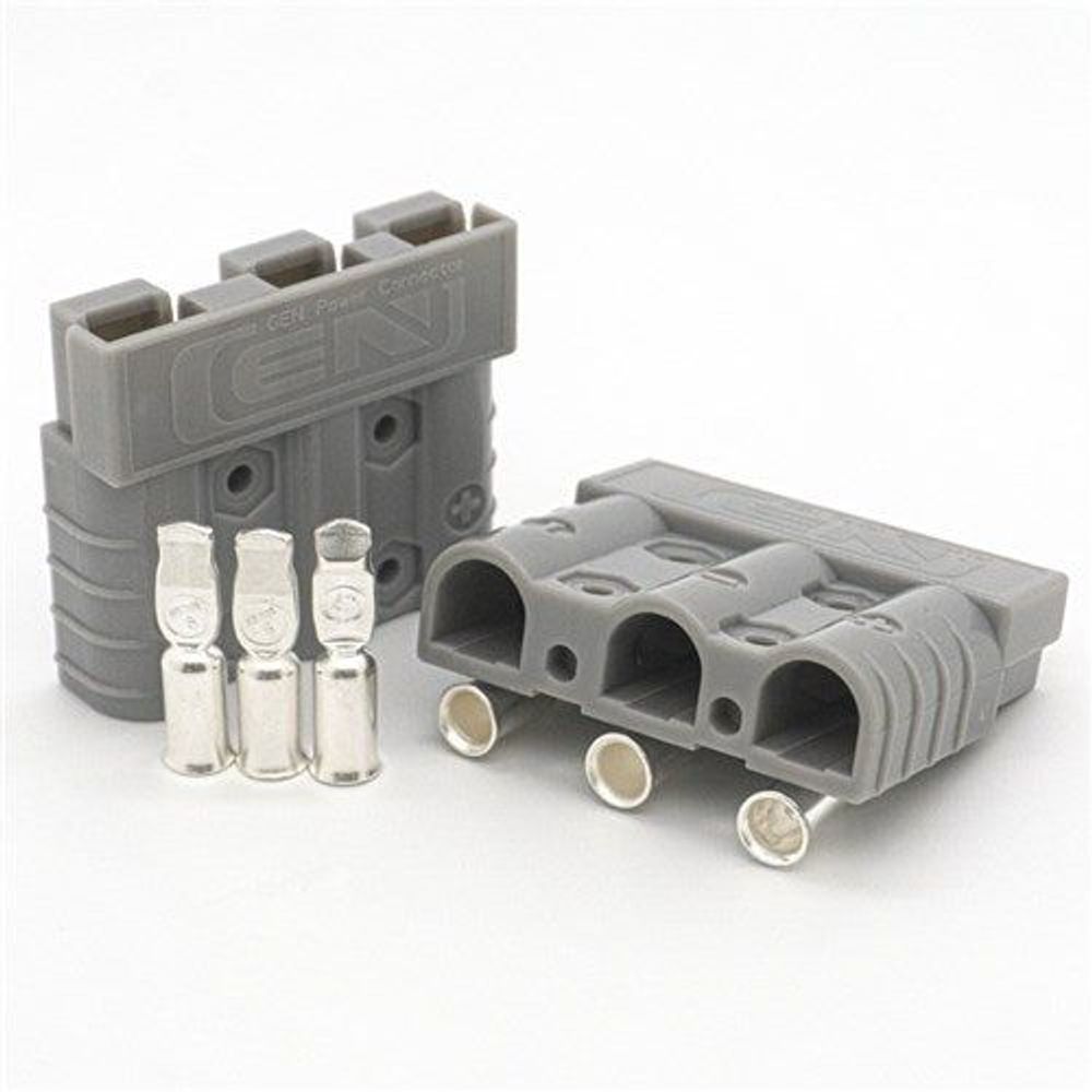 PT4493 - 3 Pin High Current 50A Connector - Twin Pack