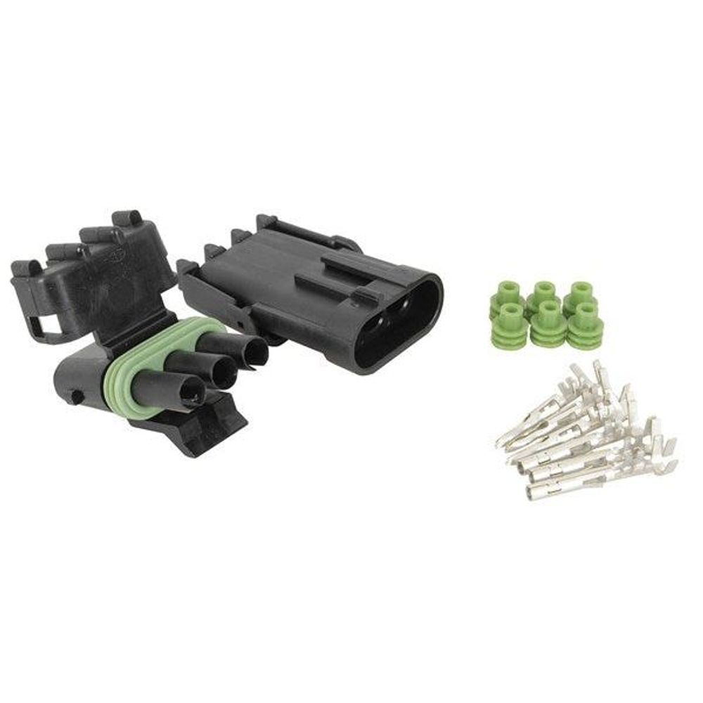 PP2162 - Automotive Waterproof FS Plug and Socket Set - 3 way