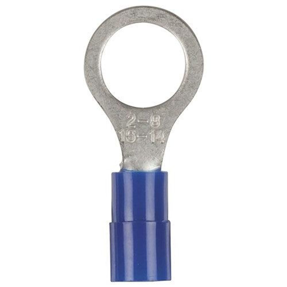 PT4618 - Blue 8mm Eye Terminal - Pack of 8