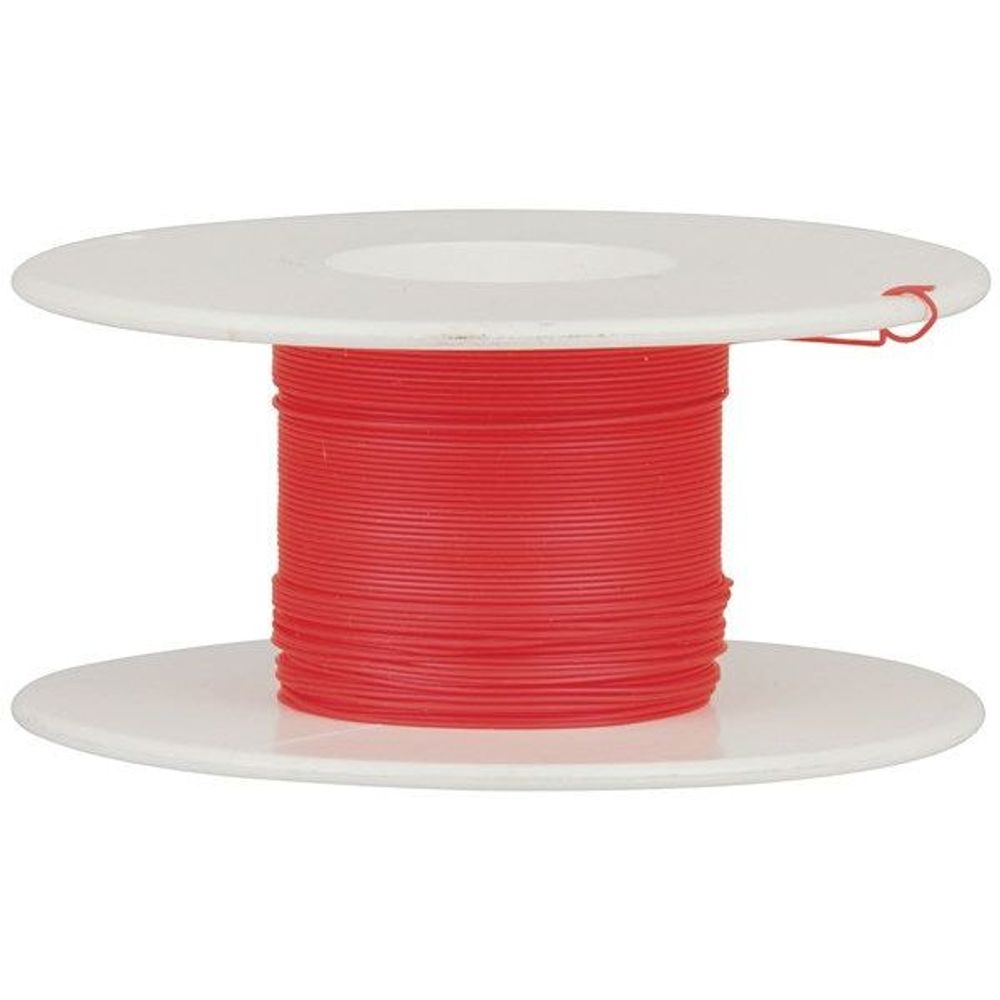 WW4344 - Red Wire Wrap Wire on Spool