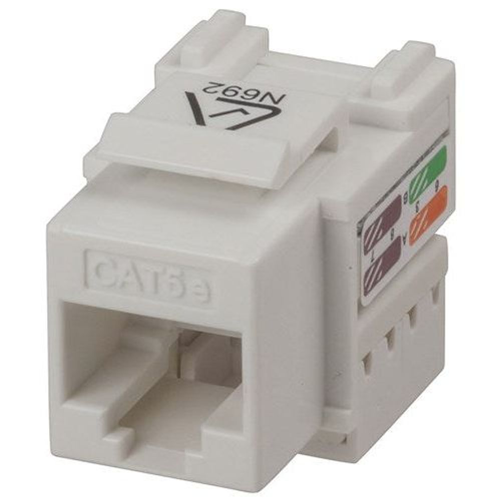 YN8030 - Punch-down RJ45 Cat5e Wall Plate Socket