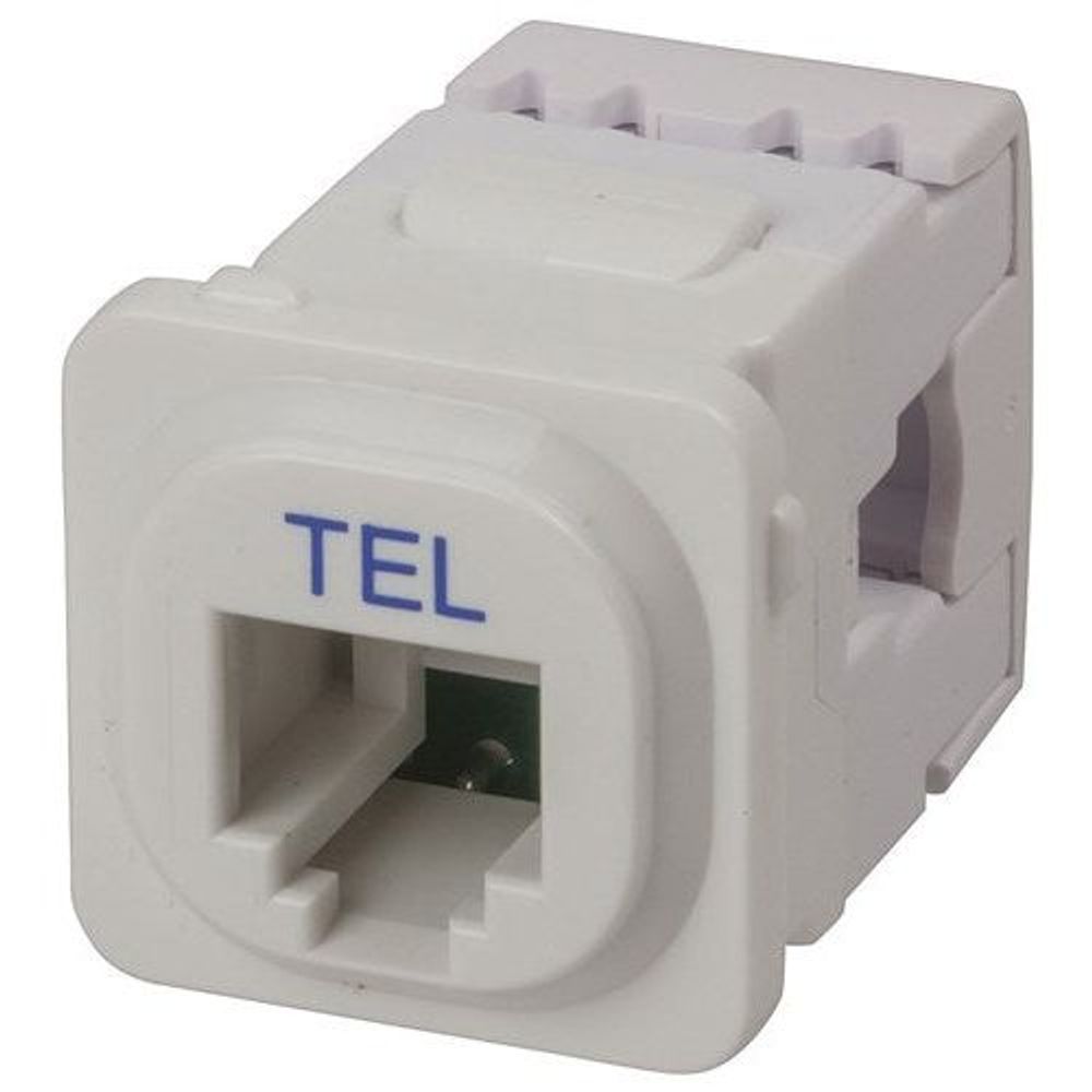 YN8035 - IDC RJ12 Telephone Wall Plate Socket