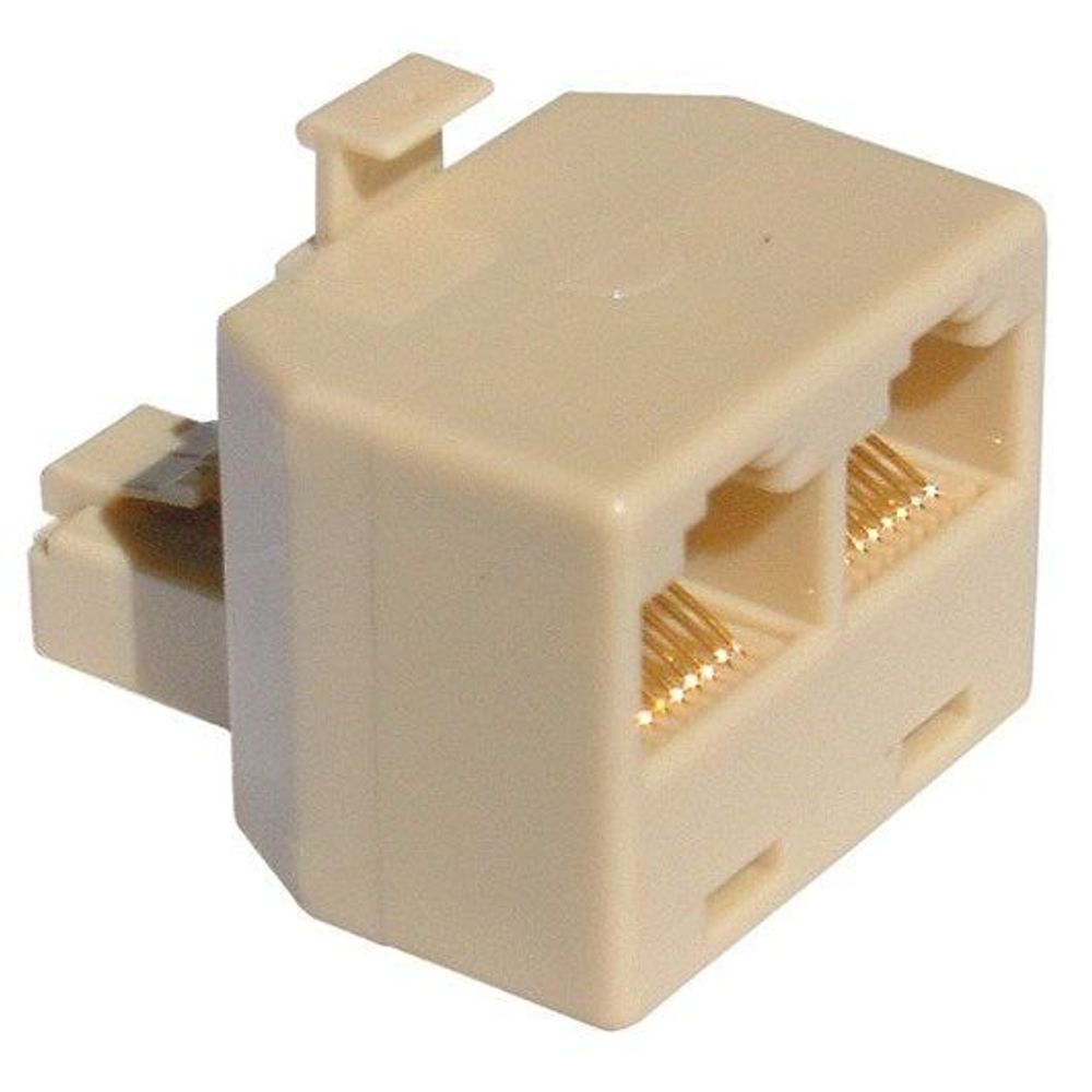 YT6082 - RJ45 Double Adaptor