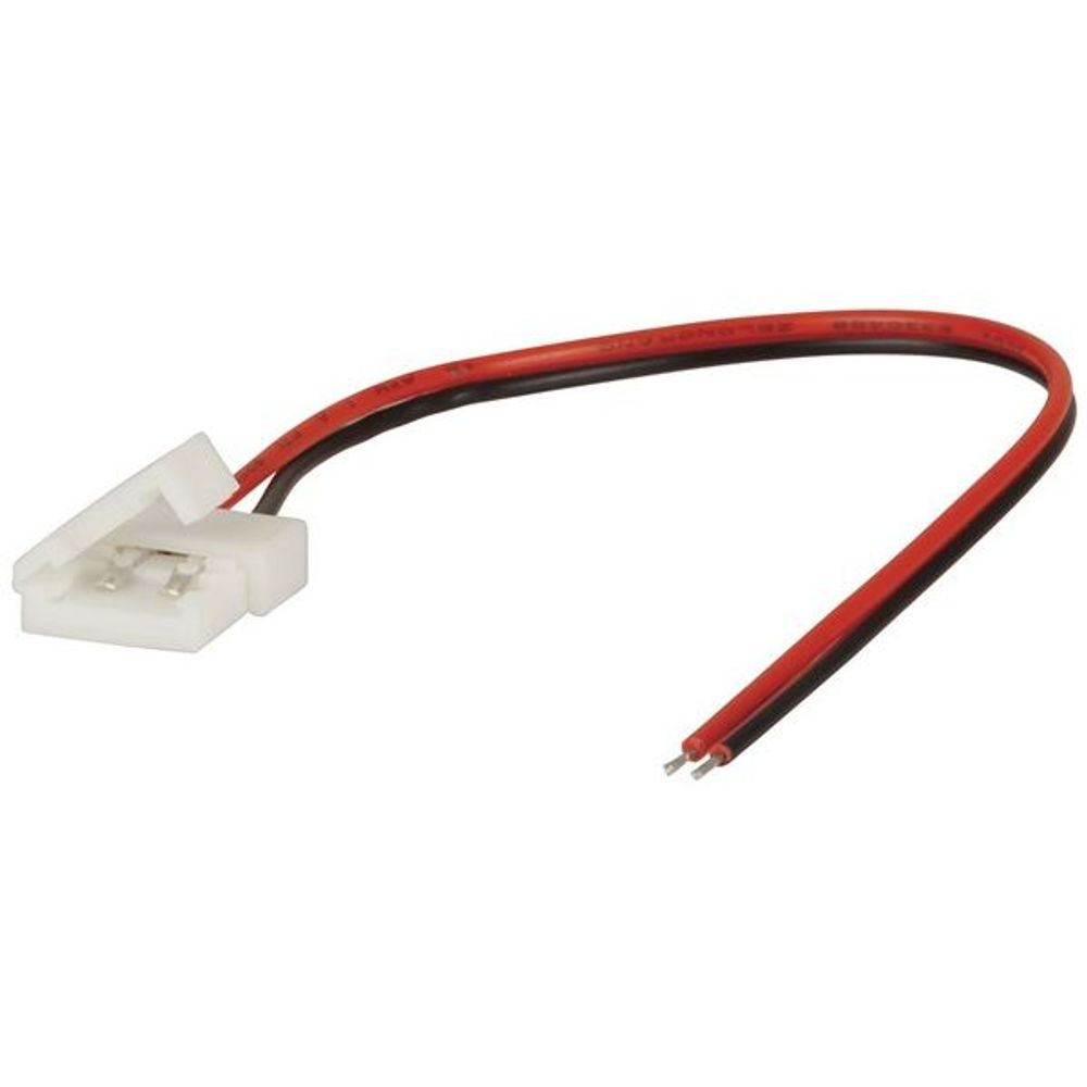 ZD0642 - 2 Pin LED Strip Connector to Bare Wire Lead