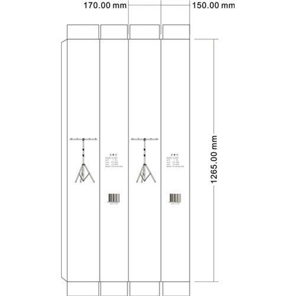 CL2800 - Adjustable Party Lighting Stand