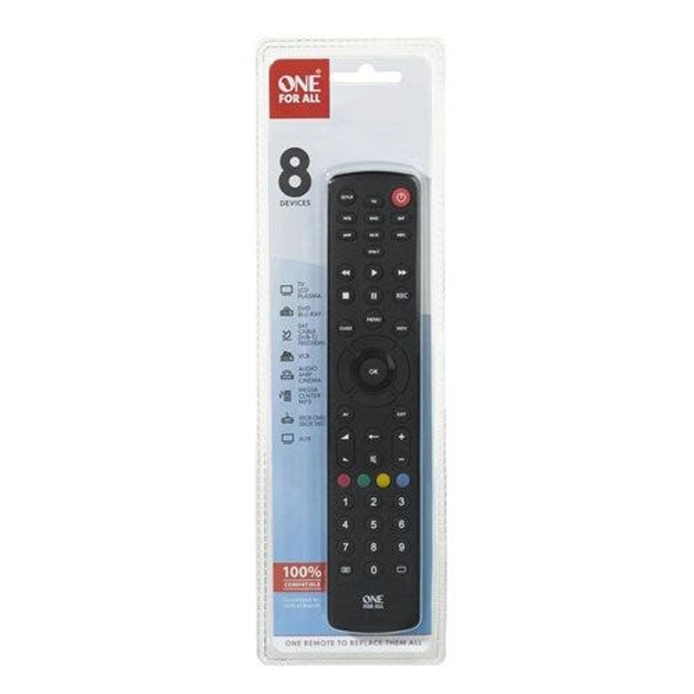 AR1952 - Universal 8 Device Remote Control