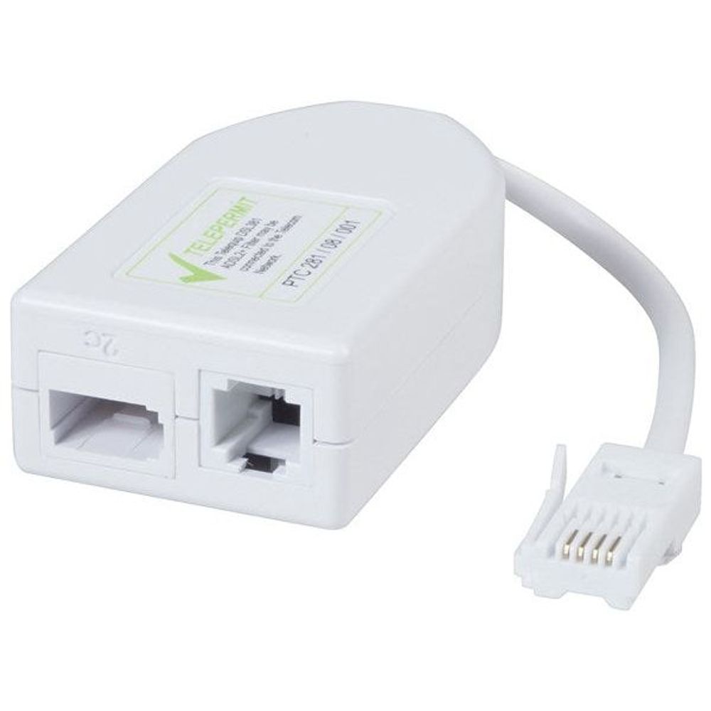 YT7152 - ADSL Line Splitter/Filter with Cable to Suit NZ