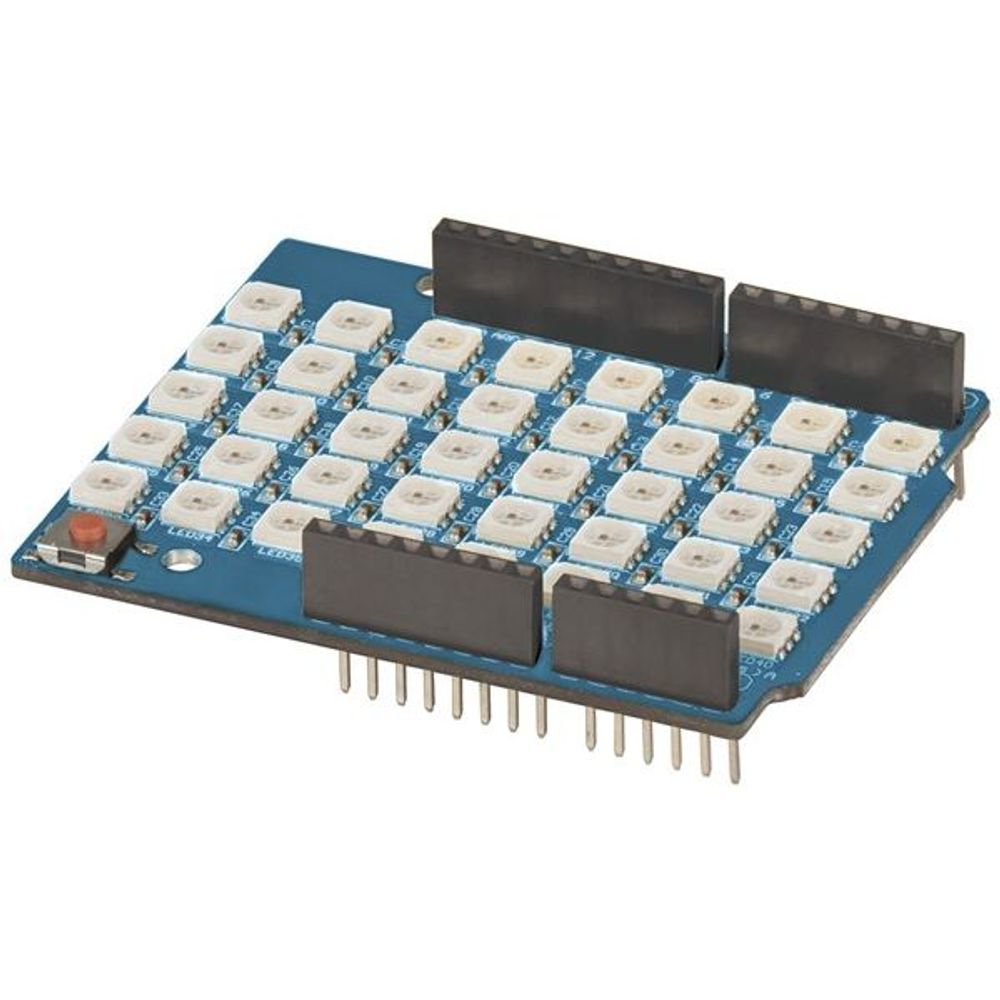 XC3730 - Duinotech Arduino Compatible 8 x 5 RGB LED Matrix Shield