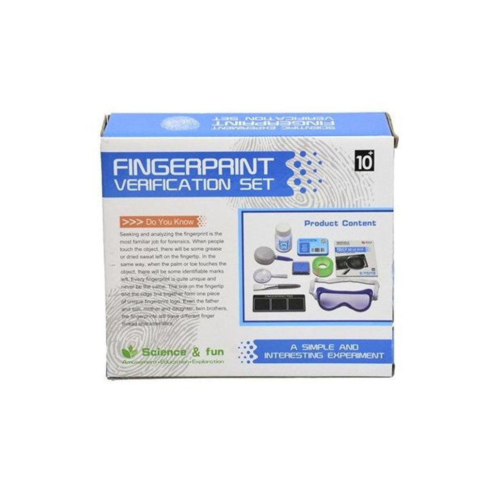 KJ9214 - STEM Fingerprint Verification Forensics Kit