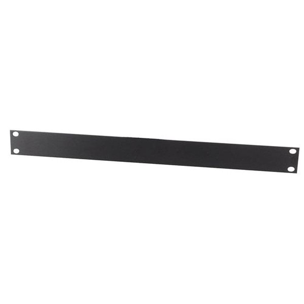 HB5404 - ALuminium 44mm (1U) Rack Cabinet Panel - Black Finish