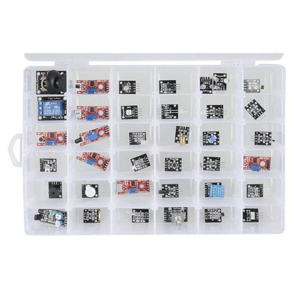 XC4288 - Duinotech Arduino Compatible 37 in 1 Sensor and Module Kit