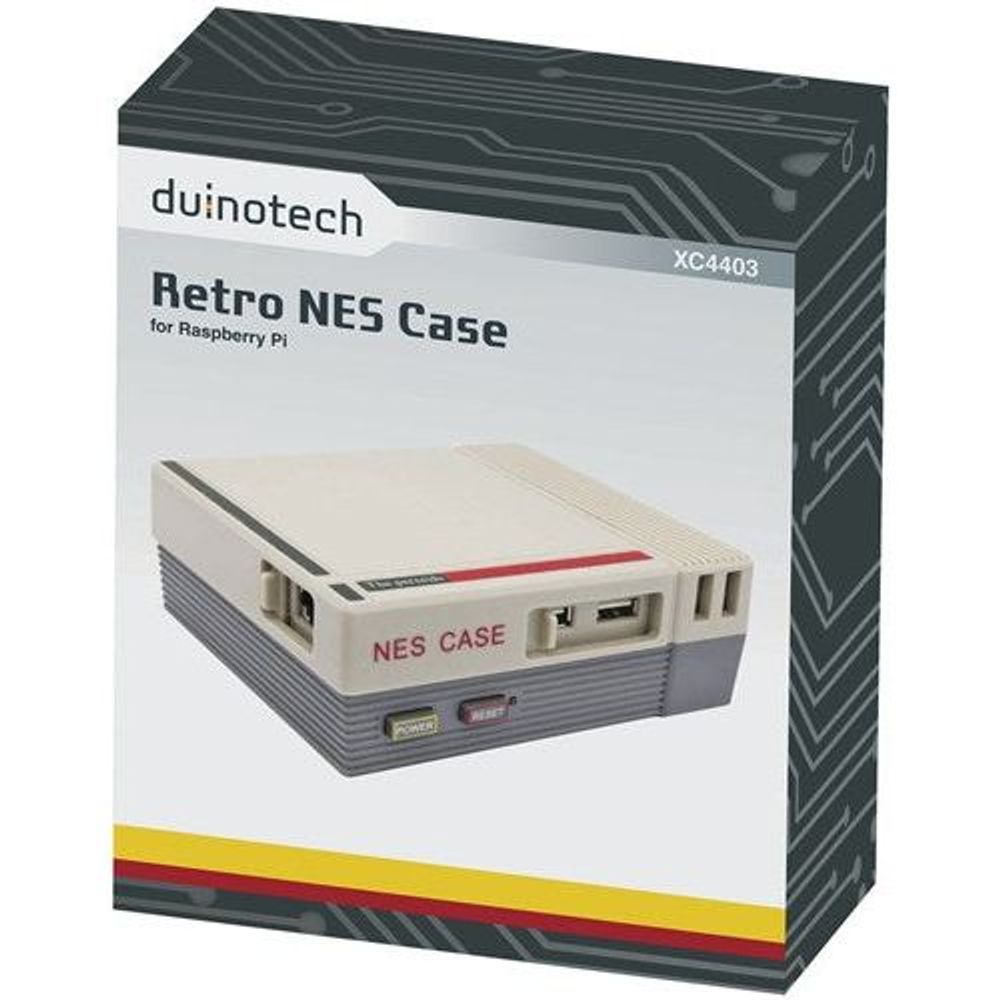 XC4403 - Duinotech Retro NES Gaming Case for Raspberry Pi 3