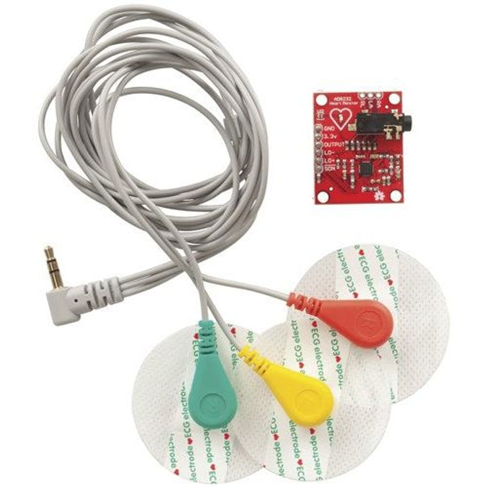 XC3784 - Duinotech Arduino Compatible ECG Heart Rate Sensor Kit